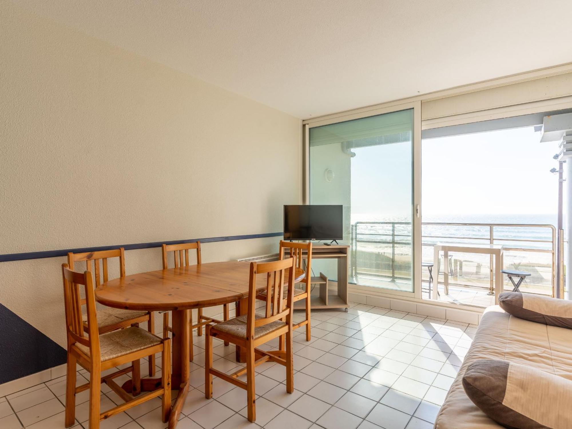 Mimizan Plage: Appartement 6 Pers. Avec Balcon Et Parking - Fr-1-50-114 Exterior foto