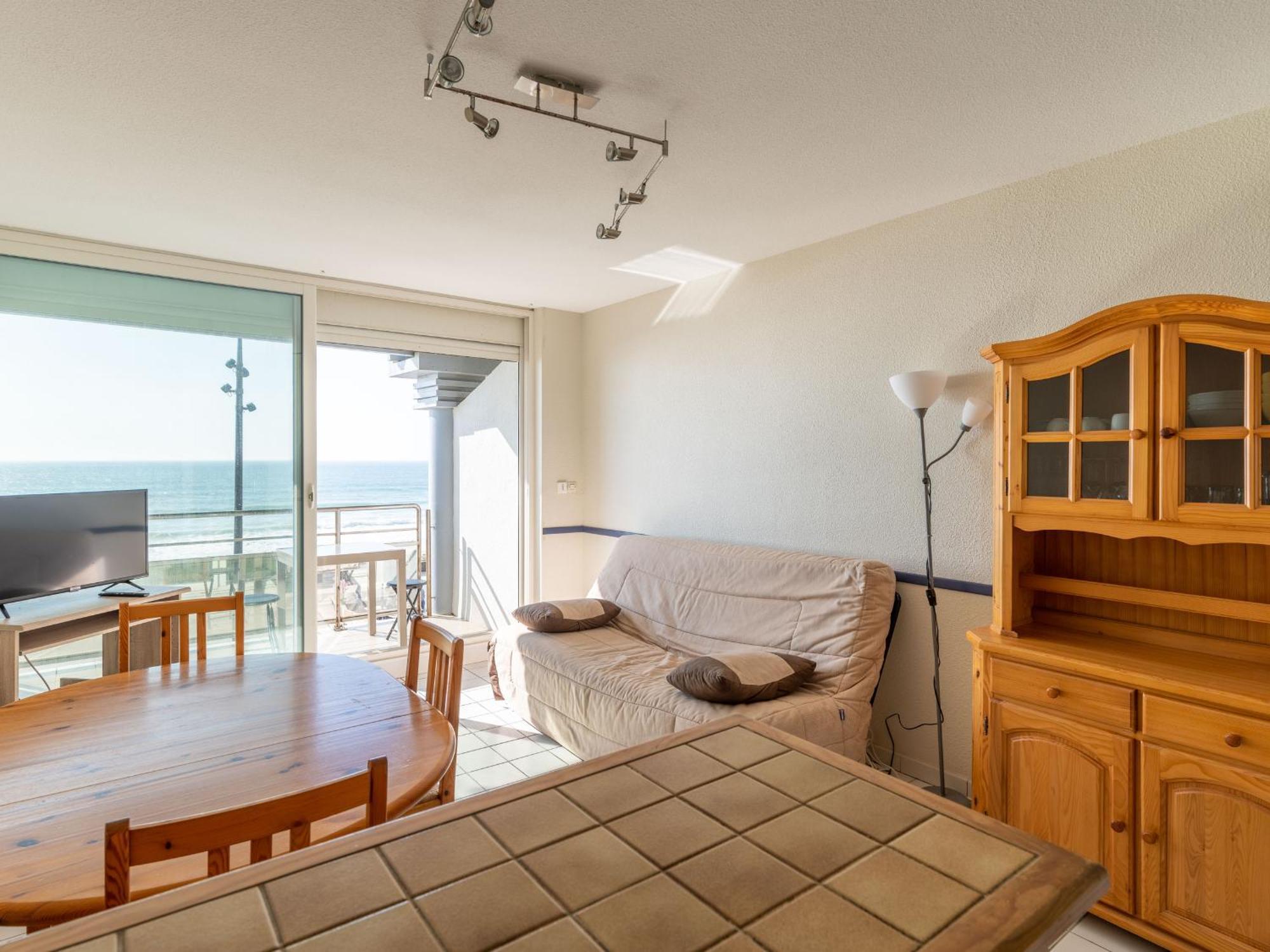 Mimizan Plage: Appartement 6 Pers. Avec Balcon Et Parking - Fr-1-50-114 Exterior foto